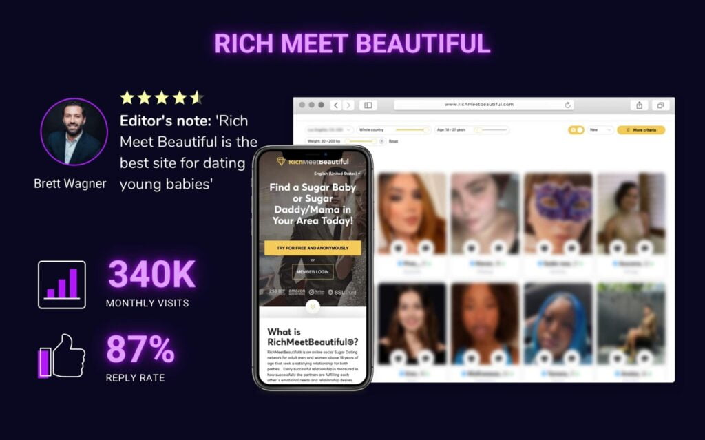 RichMeetBeautiful: Dating Site Review
